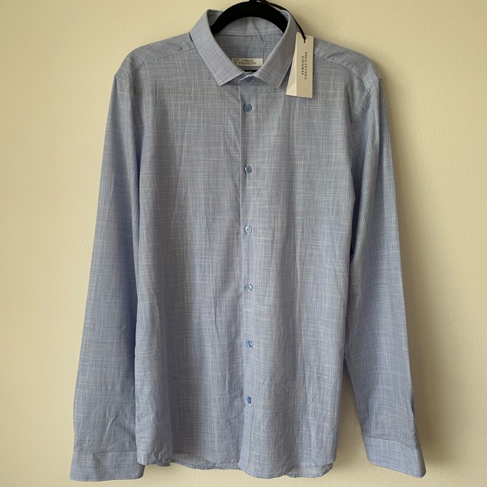 NWT Versace Collection Trend Fit Dress Shirt